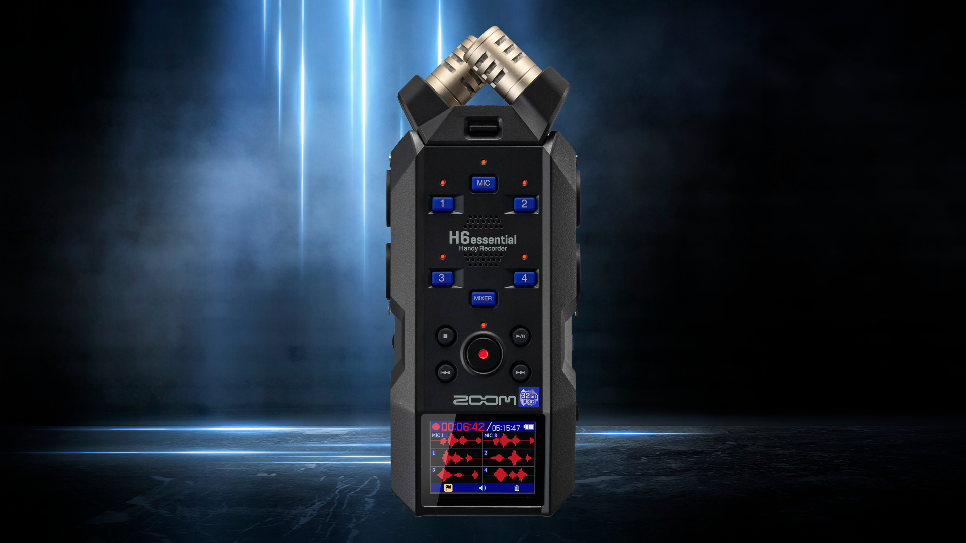 Zoom H6essential 6-Track 32-Bit Float Portable Audio Recorder Zoom H6essential 6-Track 32-Bit Float Portable Audio Recorder