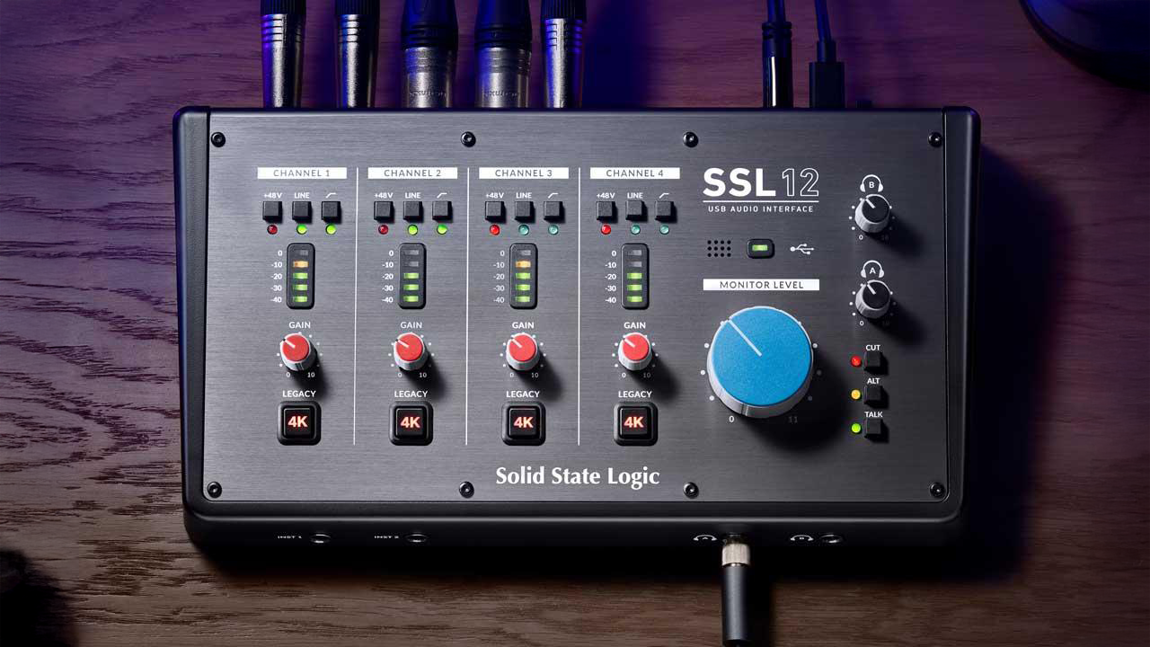 Solid State Logic SSL 12 USB Audio Interface Solid State Logic SSL 12 USB Audio Interface