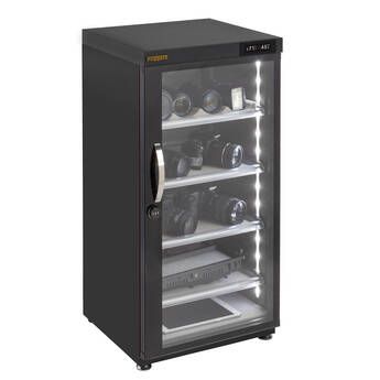 Ruggard EDC-125LT Electronic Dry Cabinet with Touchscreen Control (Black, 125L)