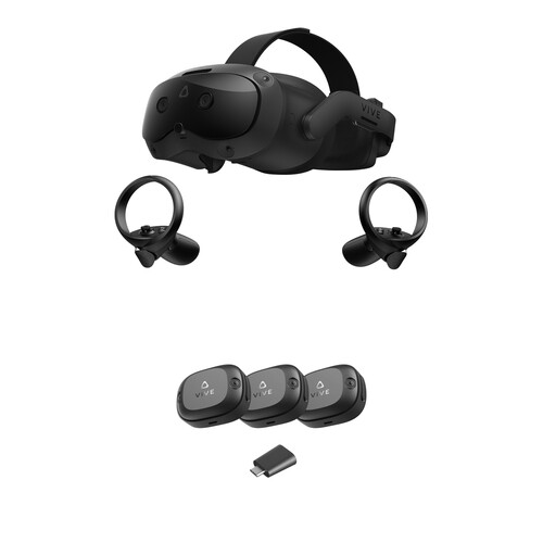 HTC VIVE Focus Vision VR Headset with Ultimate Tracker 3+1 Kit (Consumer Edition)